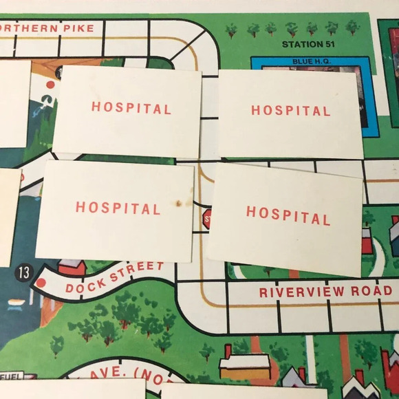 Vintage 1974  The Emergency Board Game Milton Bradley TV Show Incomplete - Picture 14 of 16